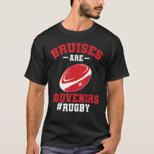 Camiseta Rugger League Rugby Player Bruises São Souvenirs