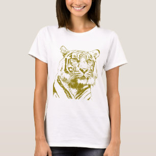 Camiseta Rugido de conservação: o tigre