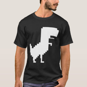 Camiseta Rugido de pixel