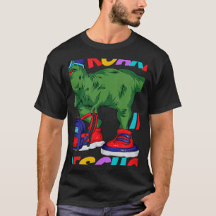 Camiseta Rugindo no Pré-Escolar Dinossauro Rex Volta às Aul