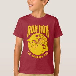 Camiseta Ruh Roh Scooby-Doo Ícone De Crianças Meditantes