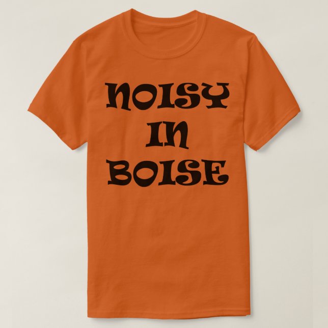 Camiseta Ruído em Boise TShirt (Frente do Design)