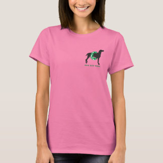Camiseta ruidosa feminina