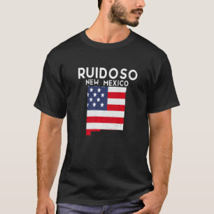Camiseta Ruidoso EUA Estado América Viagem Novo M Mexicano 