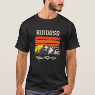Camiseta Ruidoso Novo México Retro City State Vintage EUA