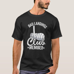 Camiseta Ruim Landings Club Membro Da Mão Quebrada Consiga