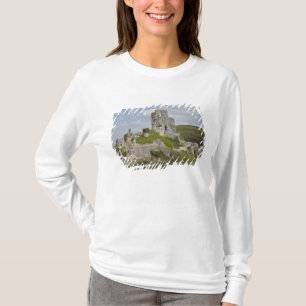 Camiseta Ruínas do Castelo Corfe, perto de Wareham, Dorset,