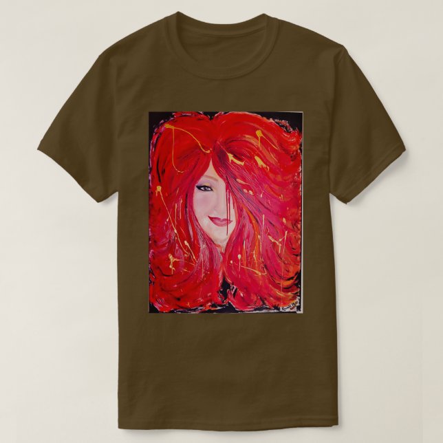 Camiseta Ruiva (Frente do Design)