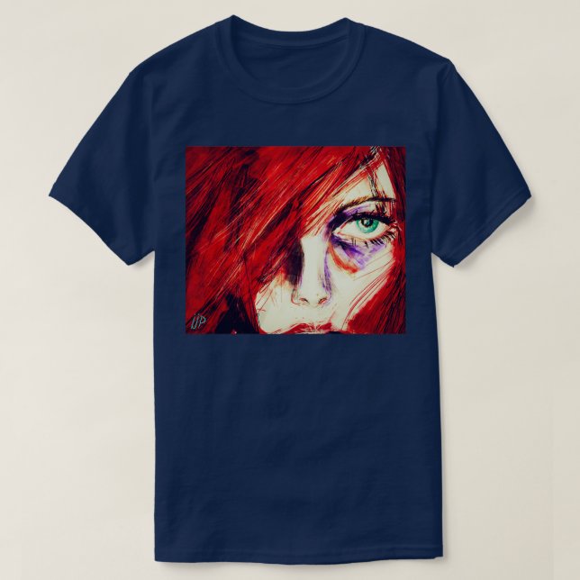 Camiseta Ruiva 2 (Frente do Design)