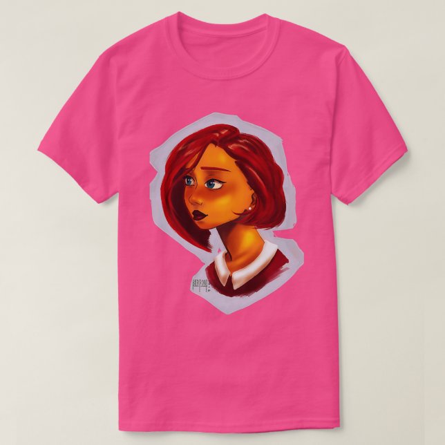 Camiseta Ruiva 23 (Frente do Design)