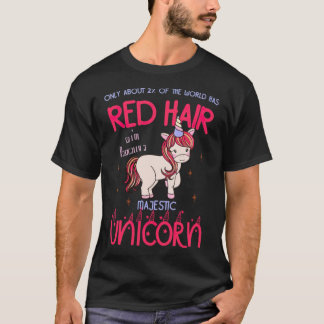 Camiseta ruiva, cabelo vermelho, legal