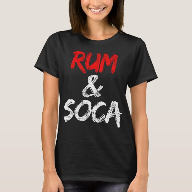 Camiseta Rum e Soca (Frente)