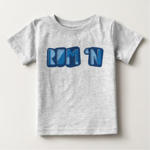 Camiseta Rum 'n, inglês, Yorkshire Slang