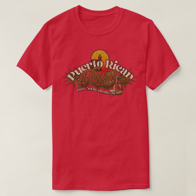 Camiseta Rum porto-riquenho 1948 (Frente do Design)
