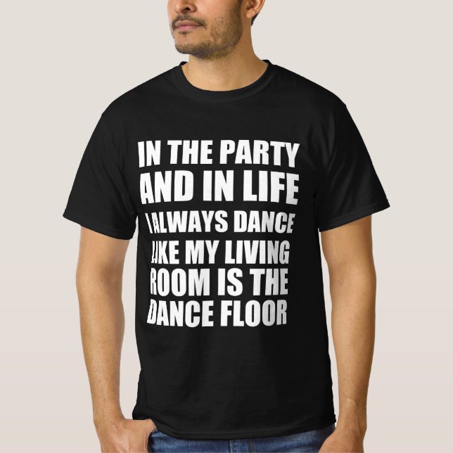 Camiseta Rumba citação engraçada (Frente)