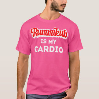 Camiseta Rummikub É Meu Cardio