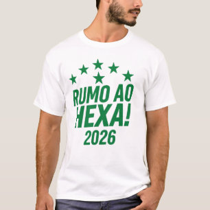 Camiseta Rumo ao Hexa 2026