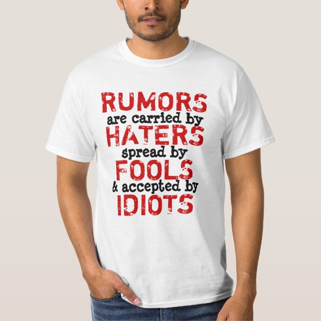 Camiseta RUMORS ~ Tshirt TRUISM (Frente)