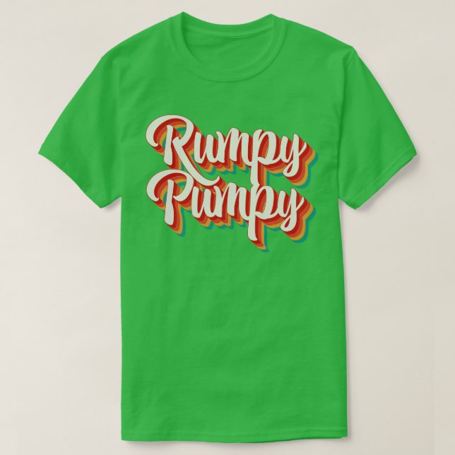 Camiseta Rumpy Pumpy (Frente do Design)