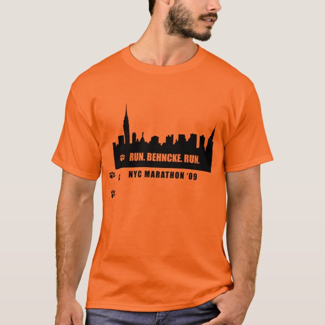Camiseta Run.Behncke. Funcione o T (Frente)