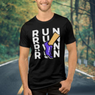 Camiseta RUN RUN RUN RUN – Tipografia Atlética Ous