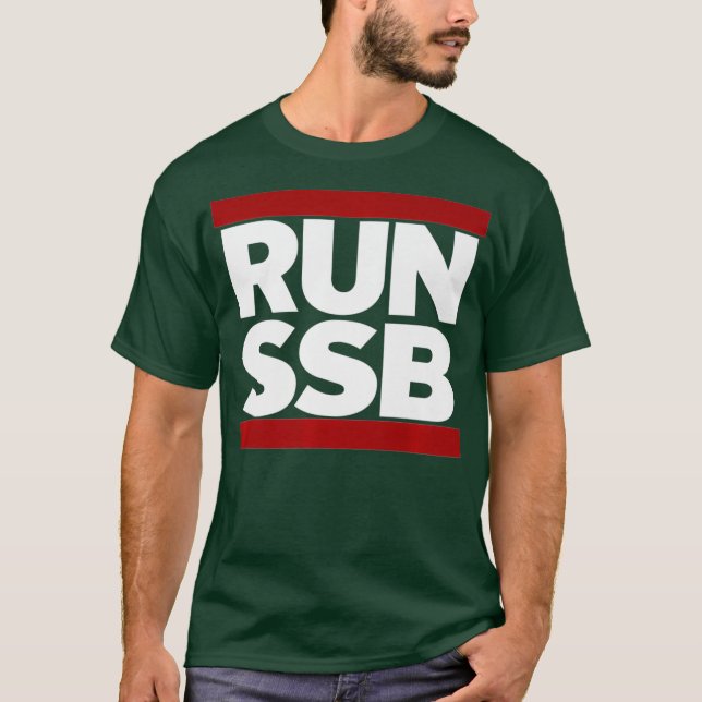 Camiseta RUN SSB  Ham Radio Premium (Frente)