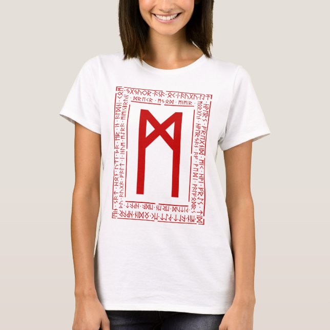 Camiseta Rune de Mannaz (Frente)