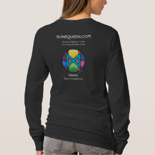 Camiseta RuneQueen Dagaz - Despertar - manga longa 