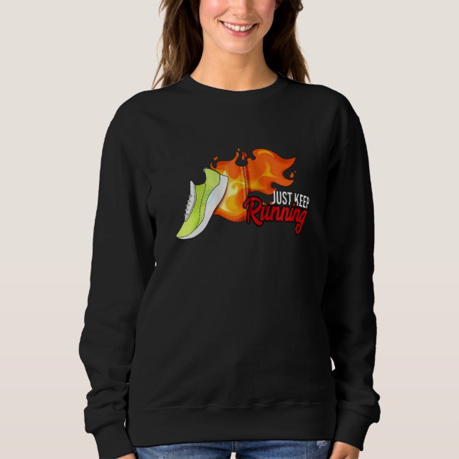 Camiseta Runner Executando Zip (Frente)