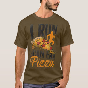 Camiseta Runner Half Marathon Pizza Vintage I Run S