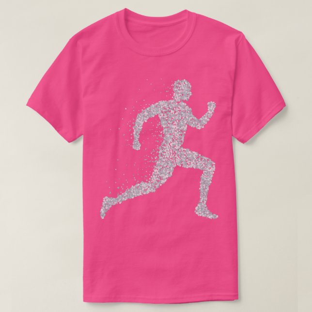 Camiseta Runner Marathon Runner Laufgruppe (Frente do Design)