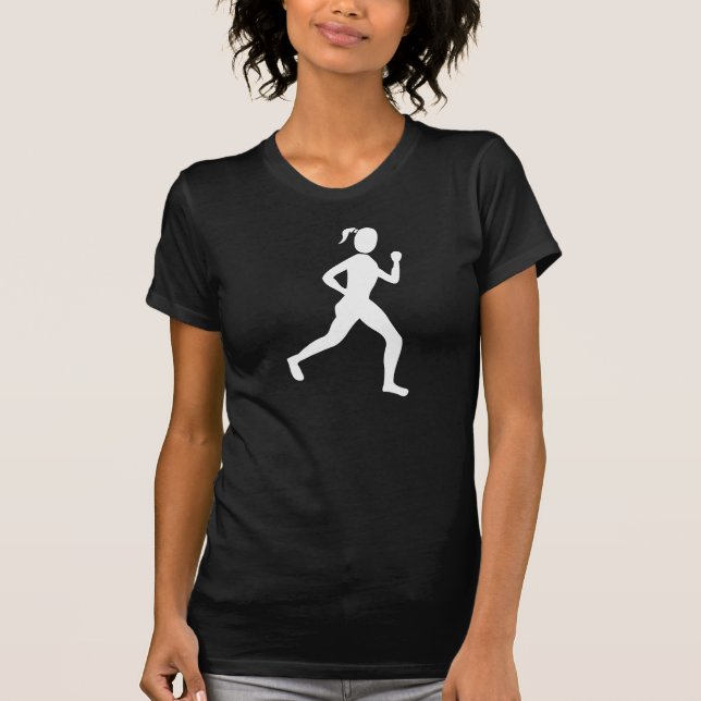 Camiseta Runner (Mulher) - Branco (Frente)