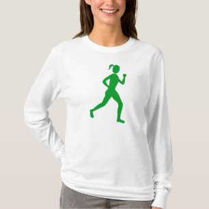 Camiseta Runner (Mulher) - Grass Green