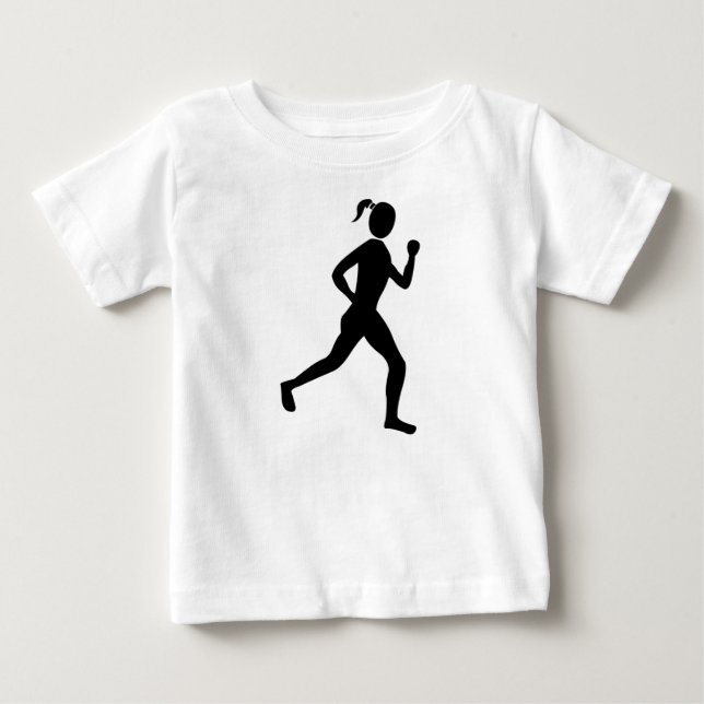 Camiseta Runner (Mulher) - Preto (Frente)