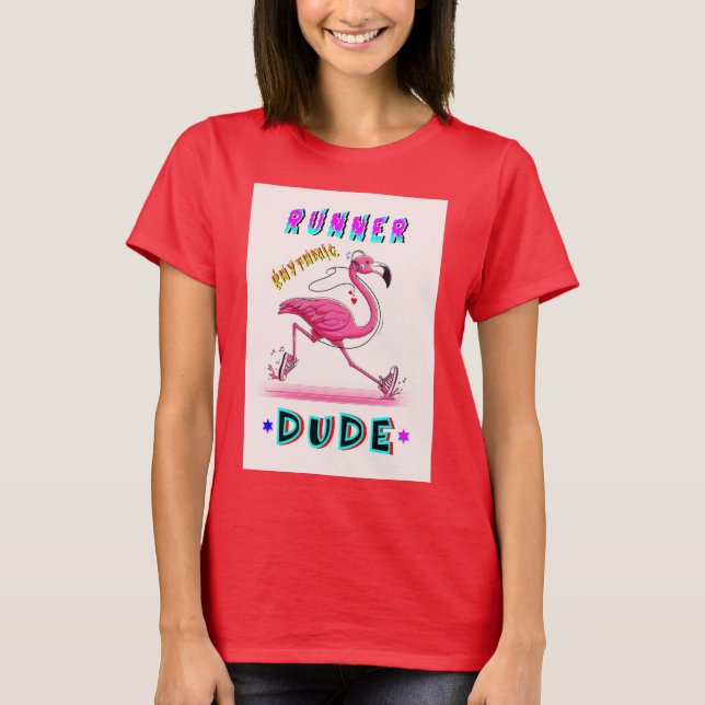 Camiseta Runner Rhythmic Dude (Frente)