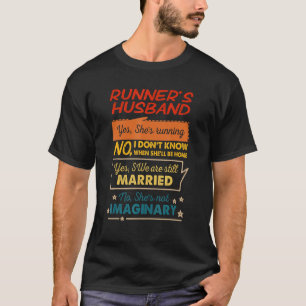 Camiseta Runners Marido Sim Shes Executando