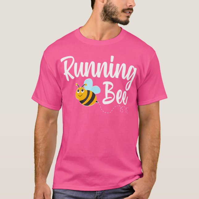 Camiseta Running Bee Runner Funny Bumblebee (Frente)