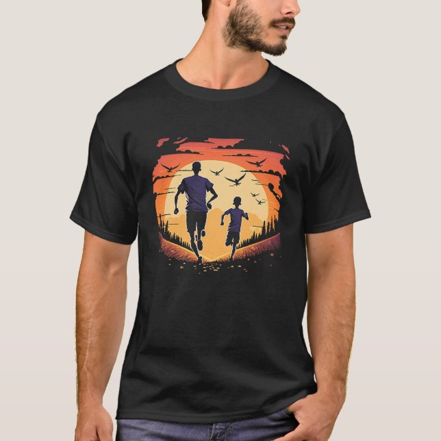 Camiseta Running Exercise for Fitness Enthusiasts Father an (Frente)