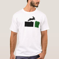 Camiseta Running Jump Rabbit Tee | Camisa Gráfica