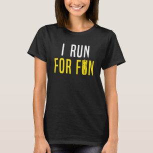 Camiseta Running Runner I Run For Fun 2