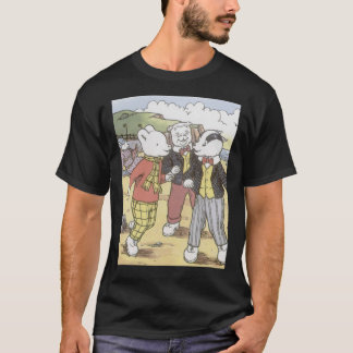 Camiseta Rupert Bear, Bill Badger e Algy Pug Classic T-S