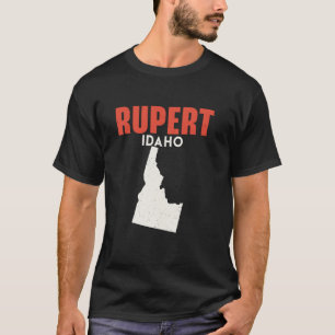 Camiseta Rupert Idaho EUA Estado Americano Viagem Idahoan