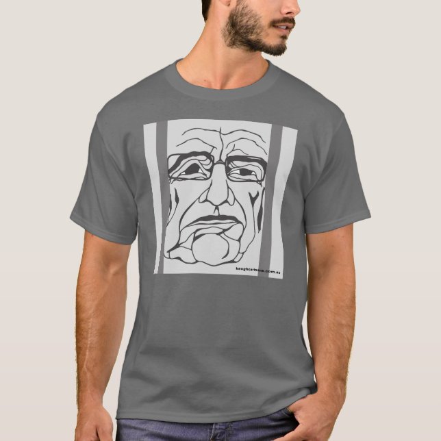 Camiseta Rupert Murdoch por Bruce Keogh - keoghcartoons (Frente)