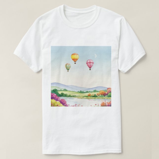 Camiseta Rural landscape (Frente do Design)
