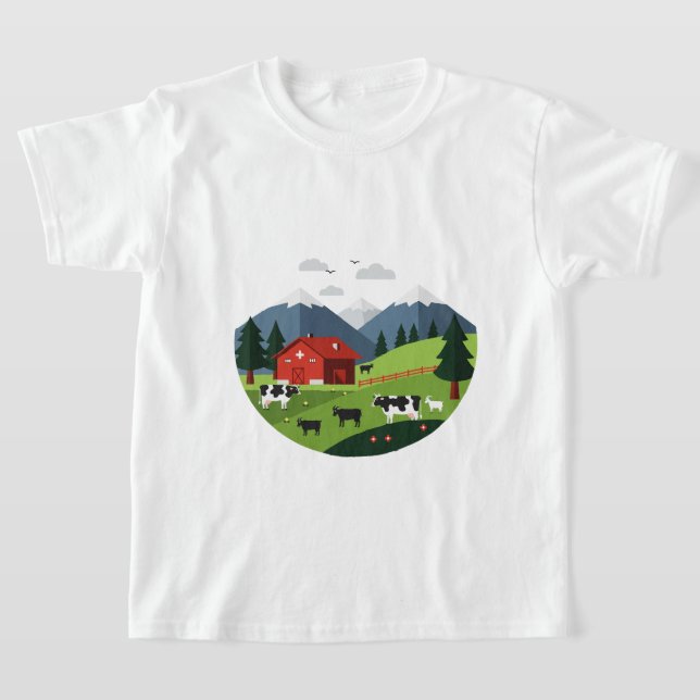 Camiseta Rural landscape (Postura )