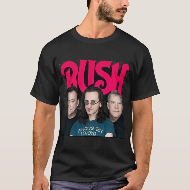 Camiseta Rush banda (Frente)