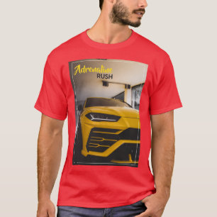 Camiseta Rush de Adrenalina: Acenda a Pista