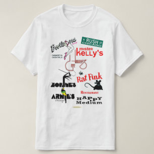 Camiseta Rush Street, Chicago Nightclub