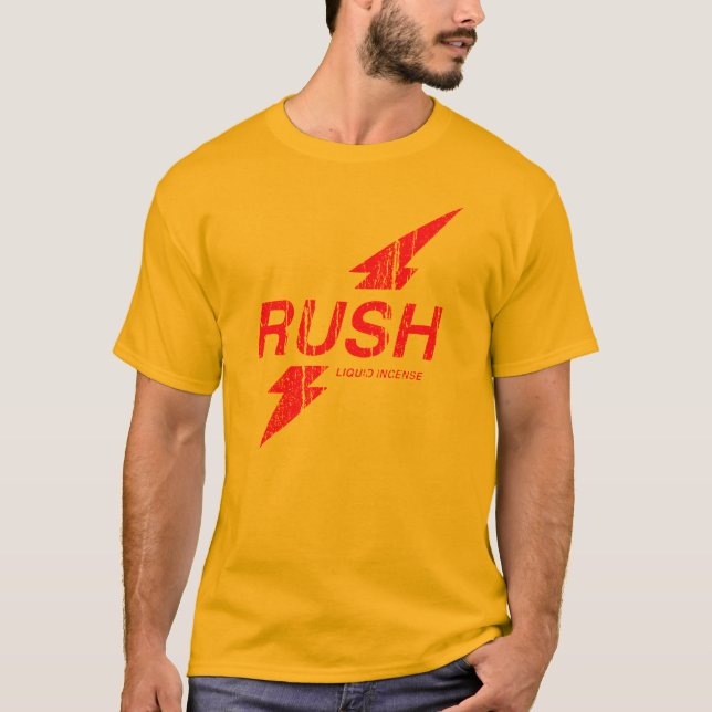 Camiseta Rush Vermelho (Frente)