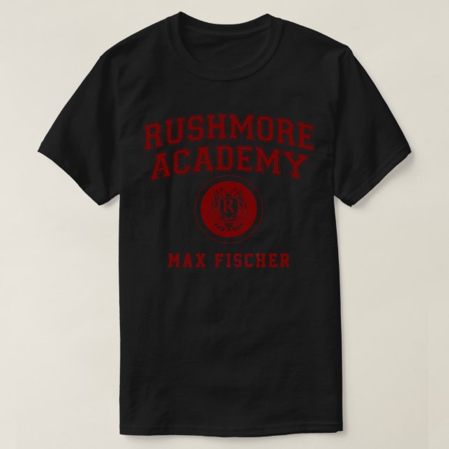 Camiseta Rushmore Academy Max Fischer (Frente do Design)